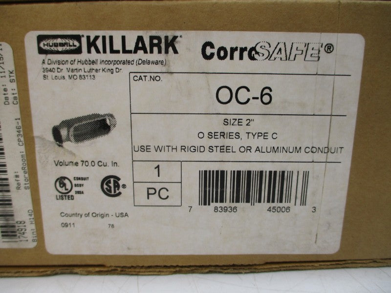 KILLARK OC-6 2" NSMP