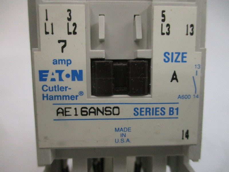 CUTLER HAMMER AE16ANS0AB SER. B1 110/120V 7A NSMP