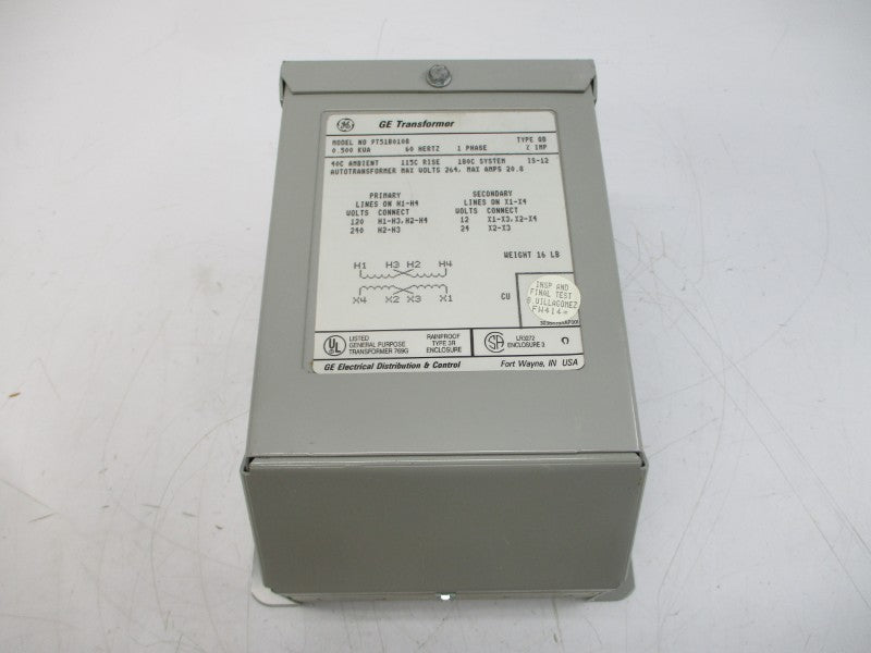 GENERAL ELECTRIC 9T51B0108 120/240V NSMP
