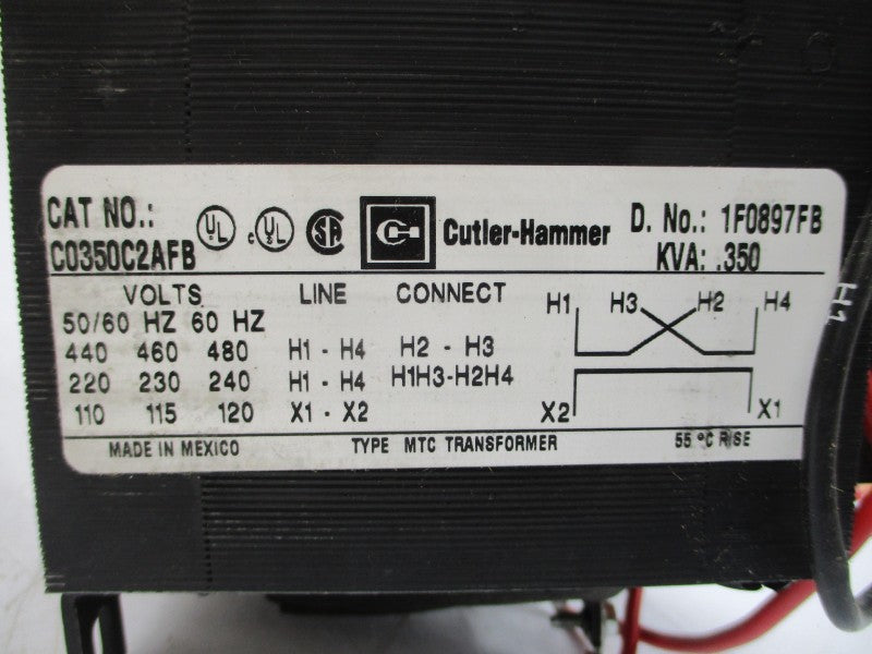 CUTLER HAMMER C0350C2AFB 480V NSMP