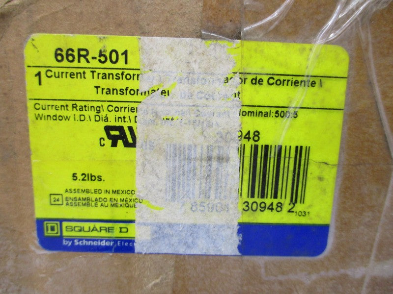 SQUARE D 66R-501 600V NSNP