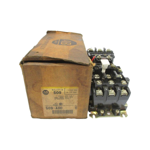 ALLEN BRADLEY 509-AOD SER. B 110/115-120V 18A (BR/YL) NSMP