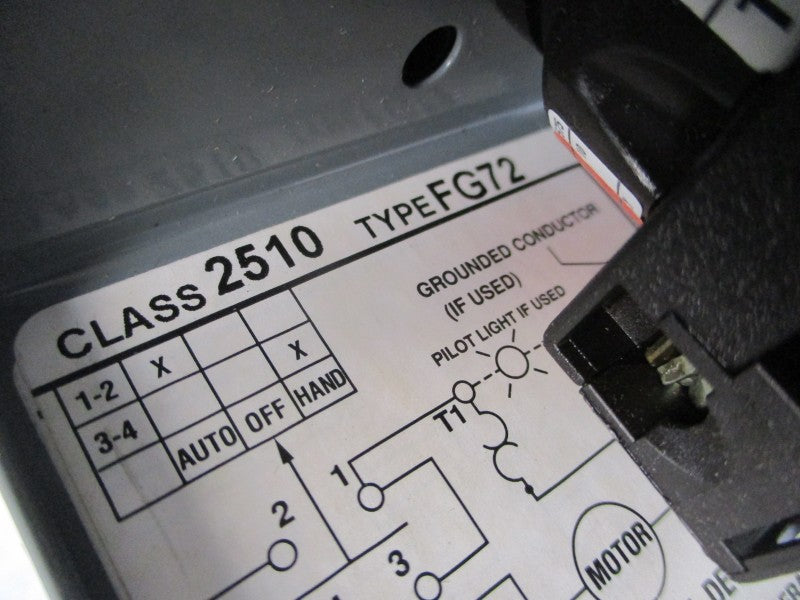 SQUARE D 2510FG72 SER. C NSMP
