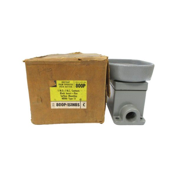 ALLEN BRADLEY 800P-1S1NBS SER. C 600V (BR/YL) NSMP