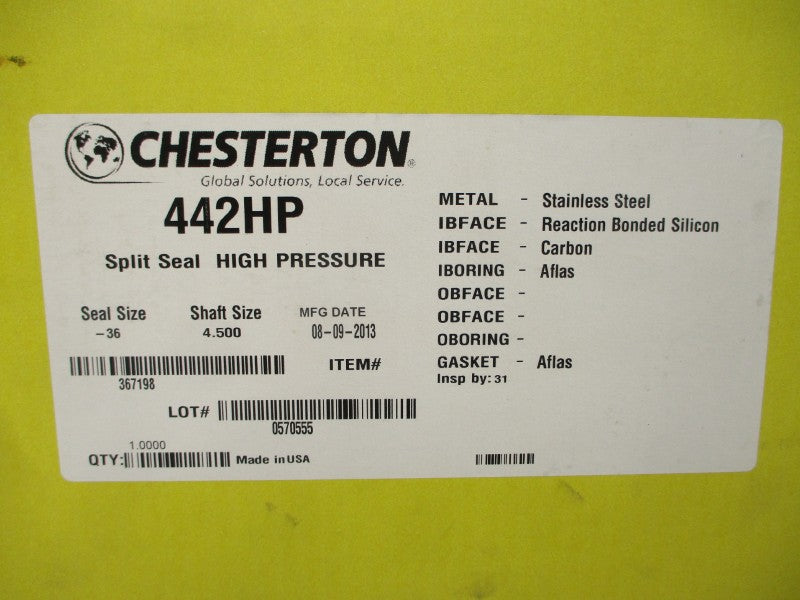 CHESTERTON 367198 442HP 4.500" NSMP