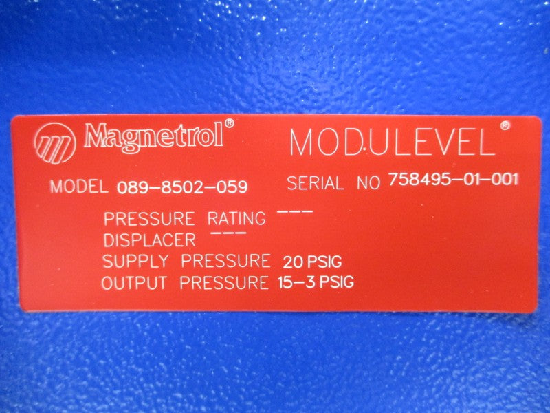 MAGNETROL 089-8502-059 15-3PSI NSNP