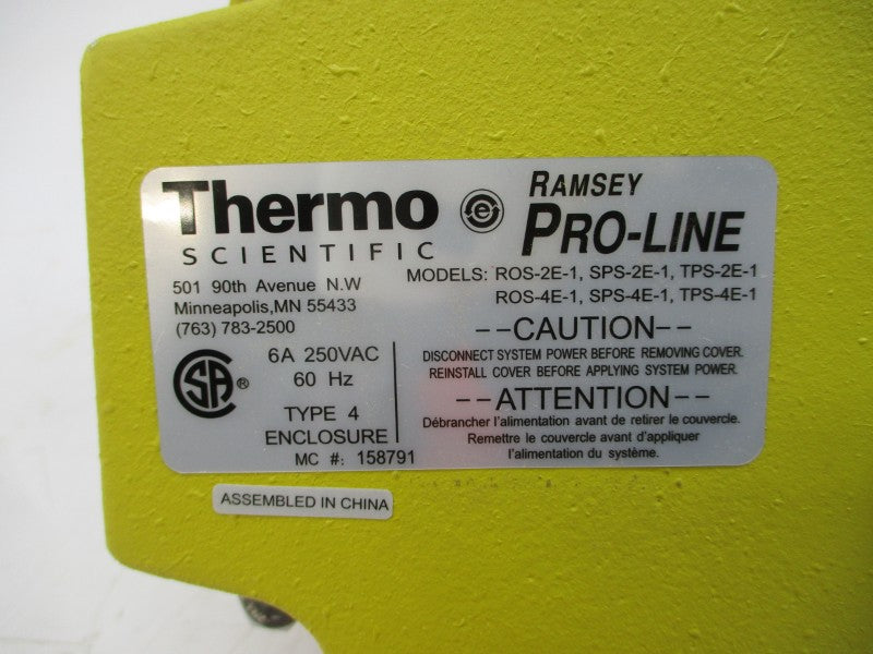 THERMO SCIENTIFIC 158791 TYPE 4 250VAC 6A NSNP