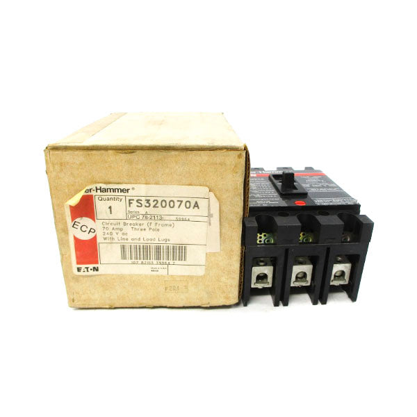 CUTLER HAMMER FS320070A SER. A 240VAC 70A NSMP