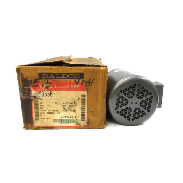 BALDOR M3556 35H876-1272 208-230/460V 3.6-3.4/1.7A NSMP