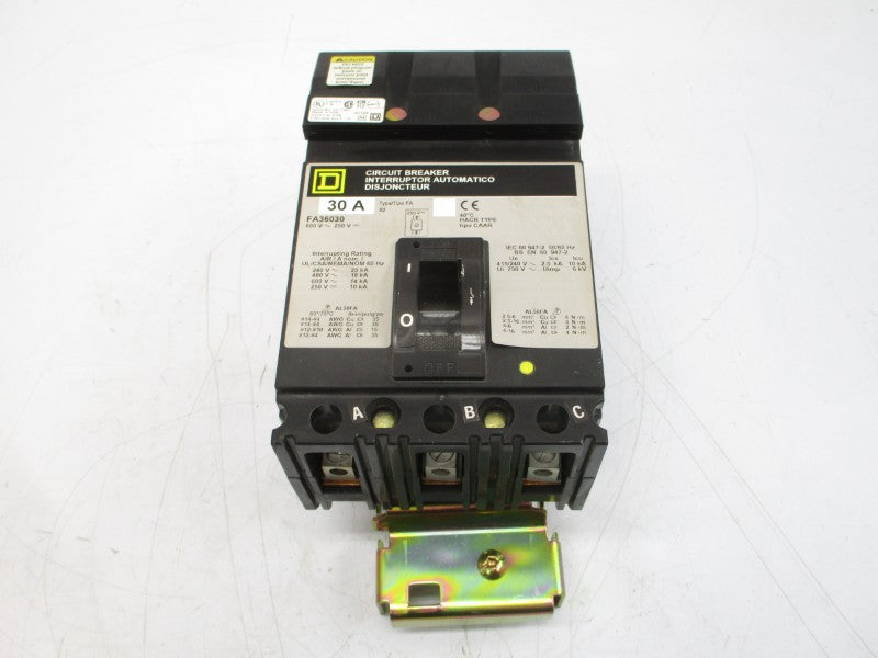 SQUARE D FA36030 600V 30A (GREY) NSMP
