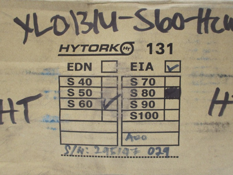 HYTORK 131 XL0131-S60-HCW-Y00 116PSI NSMP