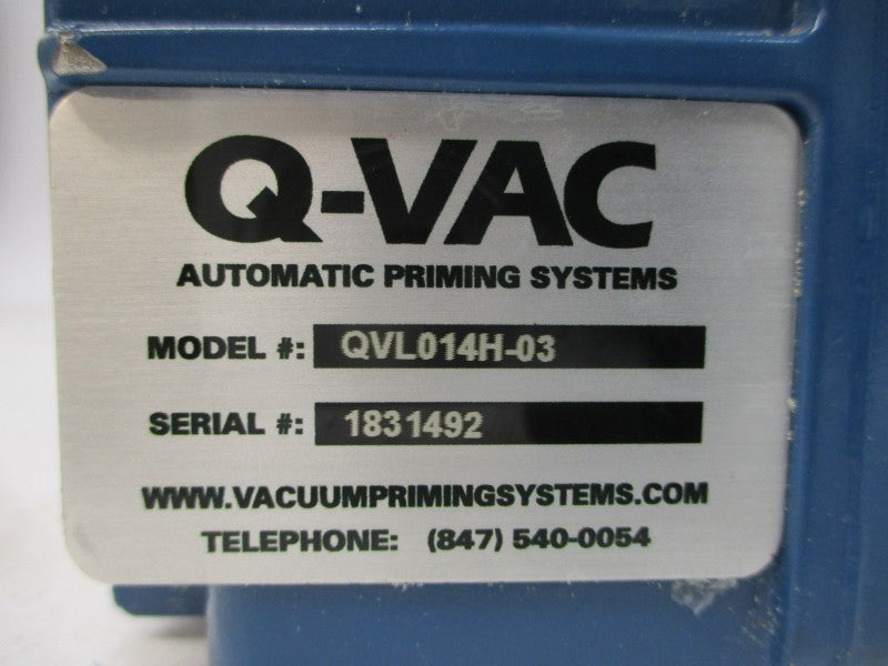 Q-VAC QVL014H-03 W/ TMB80A2TROP 200-300/346-520V 4.1-3.3/2.4-1.9A NSNP