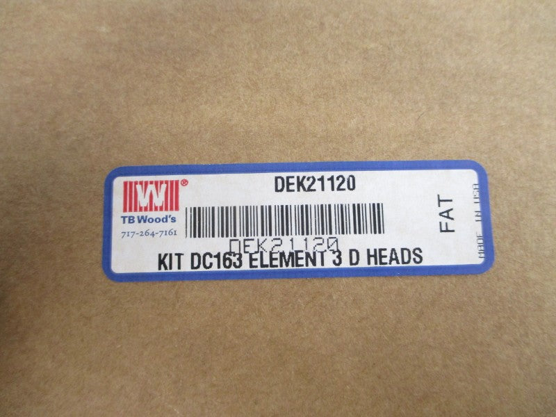 TB WOODS DEK21120 DC163 NSFS