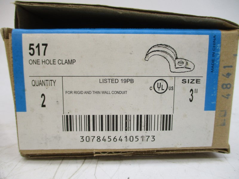 CROUSE HINDS 517 3" (QTY OF 12 PKG OF 6) NSMP