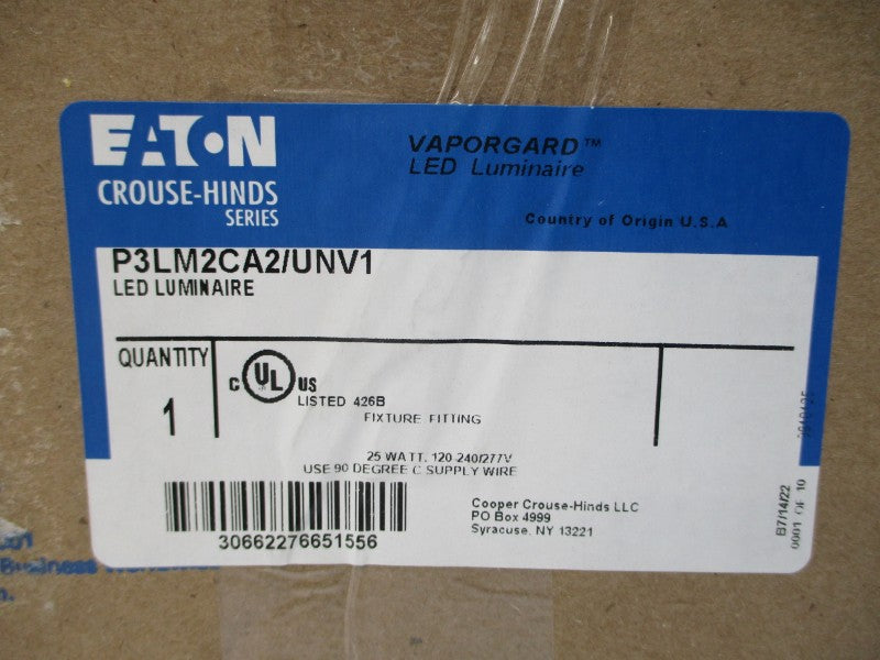 EATON P3LM2CA2/UNV1 120-277VAC 24A NSMP