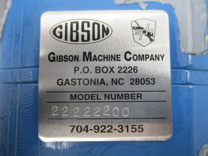 GIBSON MACHINE COMPANY 22222200 NSNP