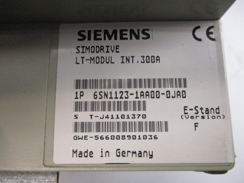 SIEMENS 6SN1123-1AA00-0JA0 .300A UNMP