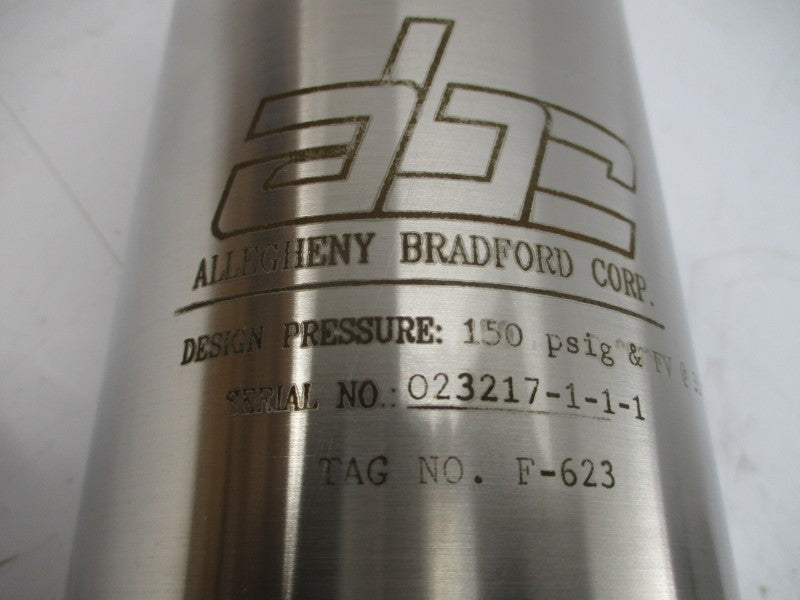 ALLEGHENY BRADFORD F-623 150PSI 350'F NSNP