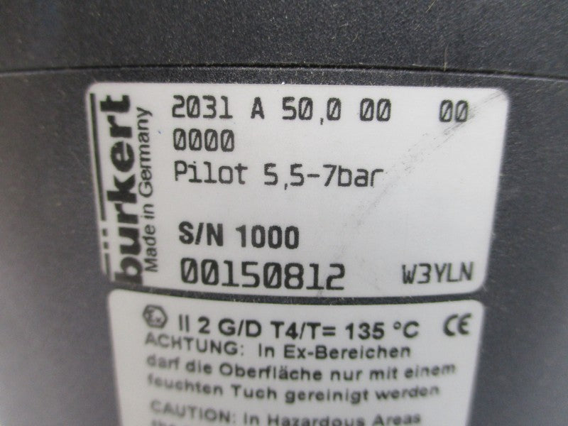 BURKERT SYST-2031-ACT+-8630 142292 US08040 24VDC NSMP