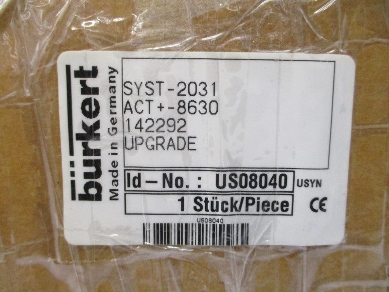 BURKERT SYST-2031-ACT+-8630 142292 US08040 24VDC NSMP