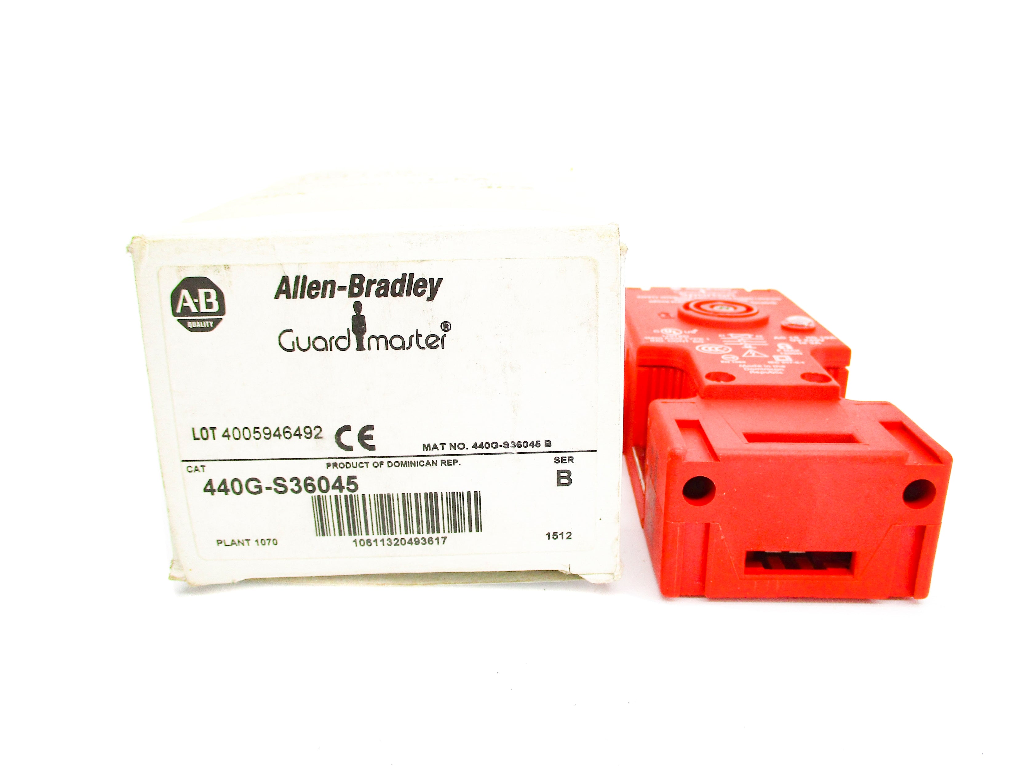 ALLEN BRADLEY 440G-S36045 SER. B (WH) NSMP