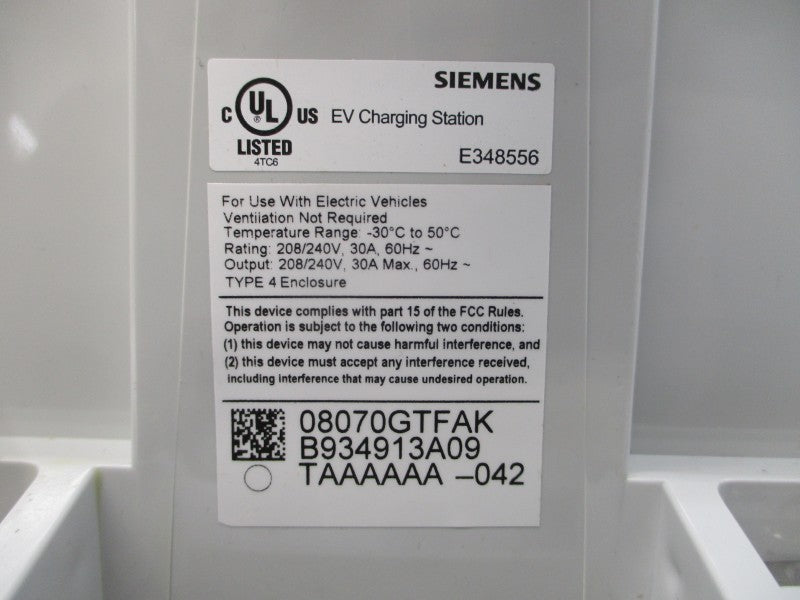 SIEMENS VC30GRYU 208-240VAC 30A NSMP