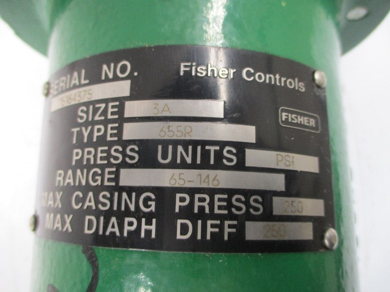 FISHER CONTROLS 655R EDR 15164375 65-146PSI 1" NSNP