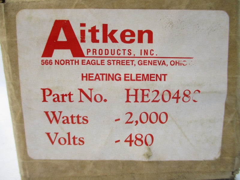 AITKEN PRODUCTS HE20480 480V NSFS