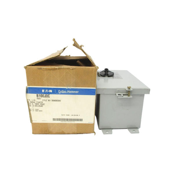 CUTLER HAMMER B100J0C 2606D83G03 240/480-600V NSMP
