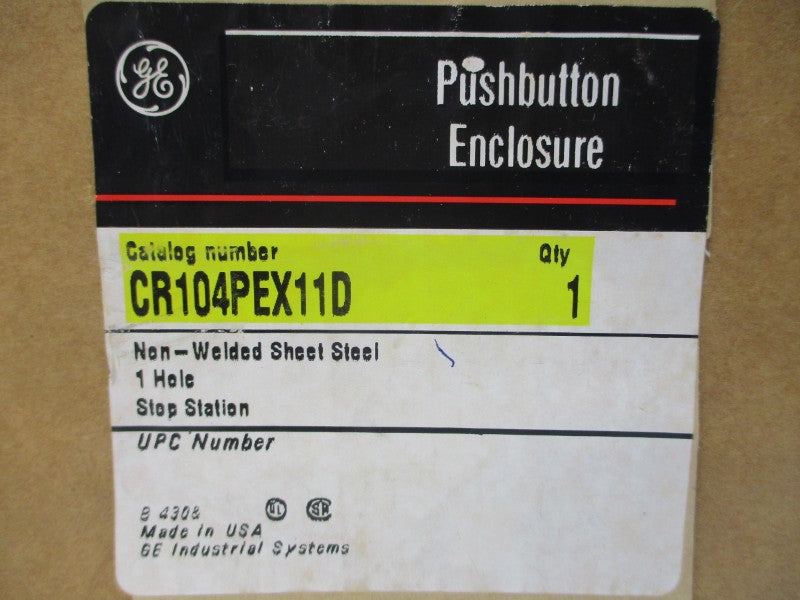 GENERAL ELECTRIC CR104PEX11D NSFS