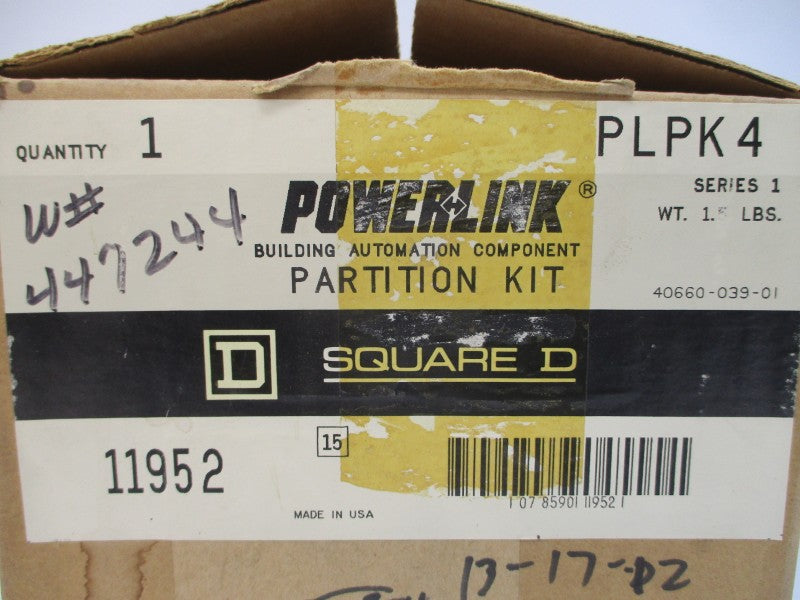 SQUARE D PLPK4 SER. 1 NSMP