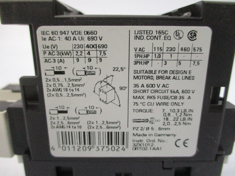SIEMENS 3RR0T2302AC2 24VDC 35A NSMP