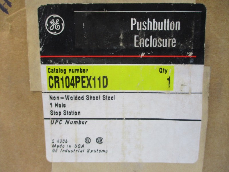 GENERAL ELECTRIC CR104PEX11D NSMP