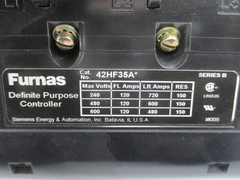 FURNAS 42HF35AS SER. B 24VDC 120A NSMP