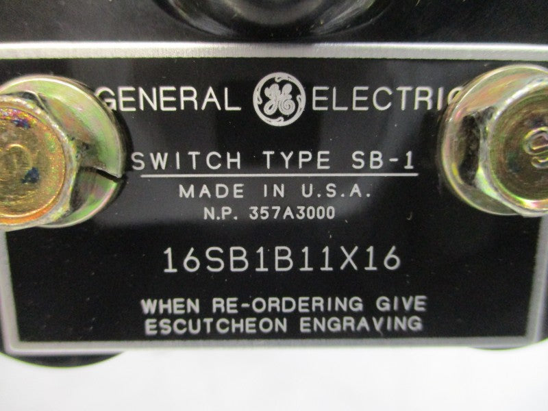 GENERAL ELECTRIC 16SB1B11X16 SB-1 NSMP