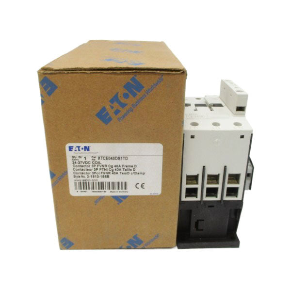 EATON XTCE040DS1TD 3-1810-155B 24-27VDC 40A NSMP