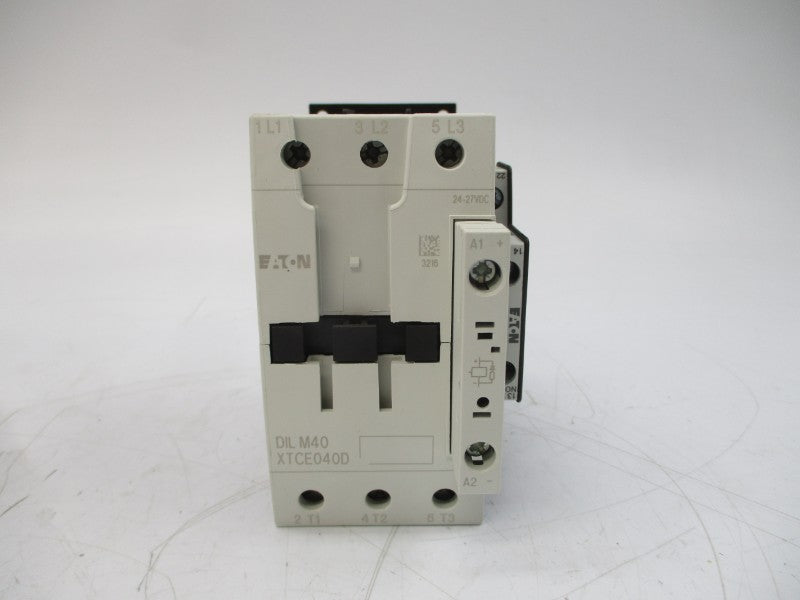 EATON XTCE040DS1TD 3-1810-155B 24-27VDC 40A NSMP