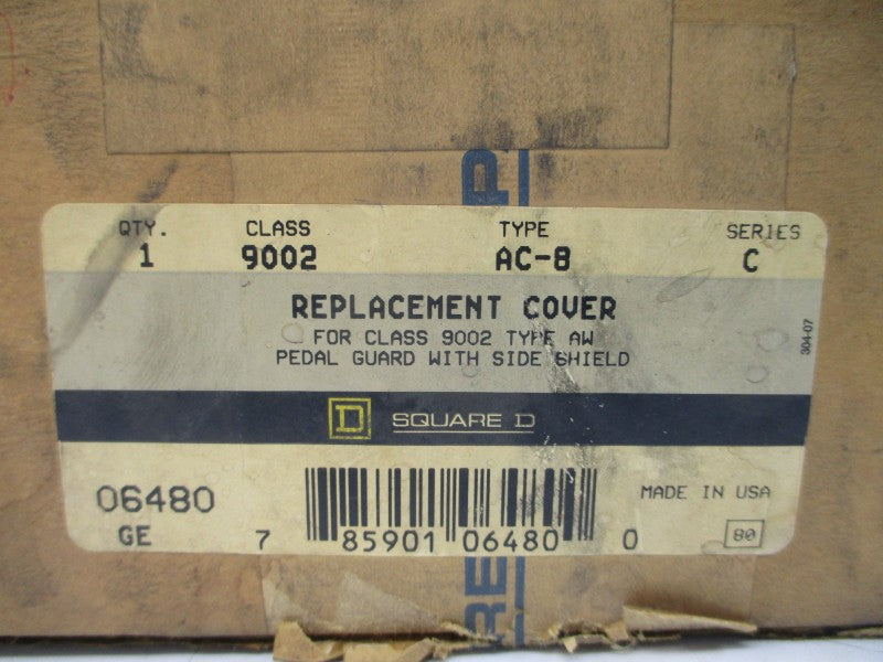 SQUARE D 9002AC-8 SER. C NSMP