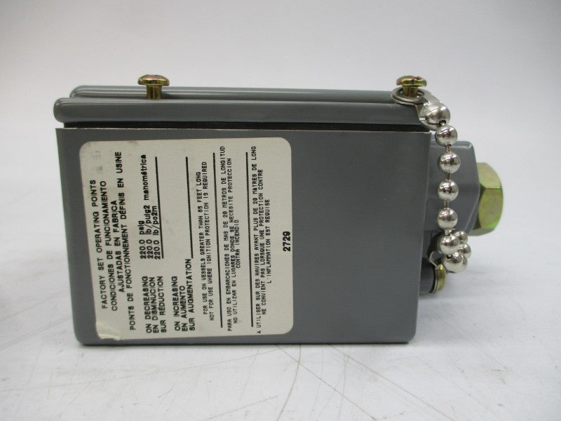 SQUARE D 9012GBW1 SER. C 220.0PSI NSMP