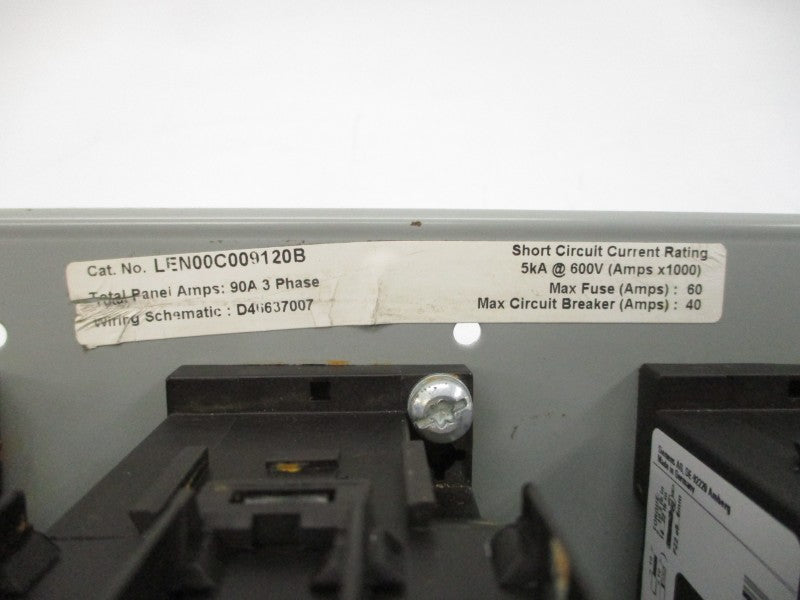 SIEMENS LEN00C009120B 600V 90A UNMP