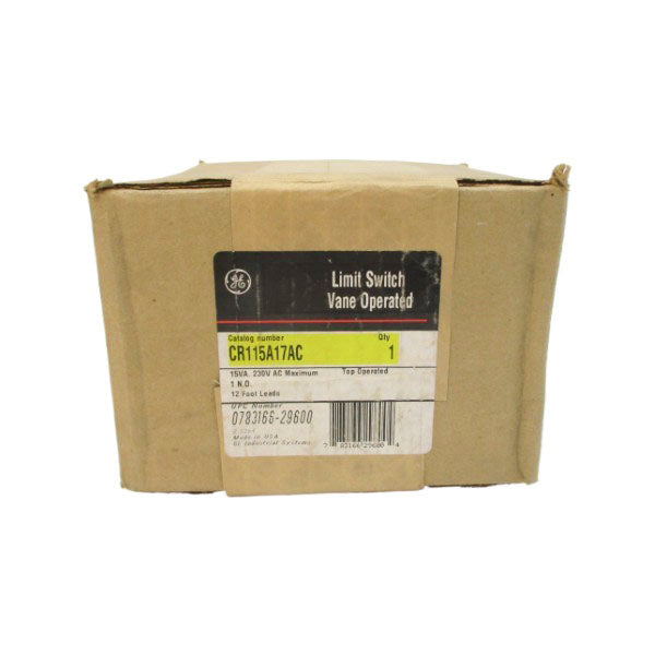 GENERAL ELECTRIC CR115A17AC 230VAC NSFS