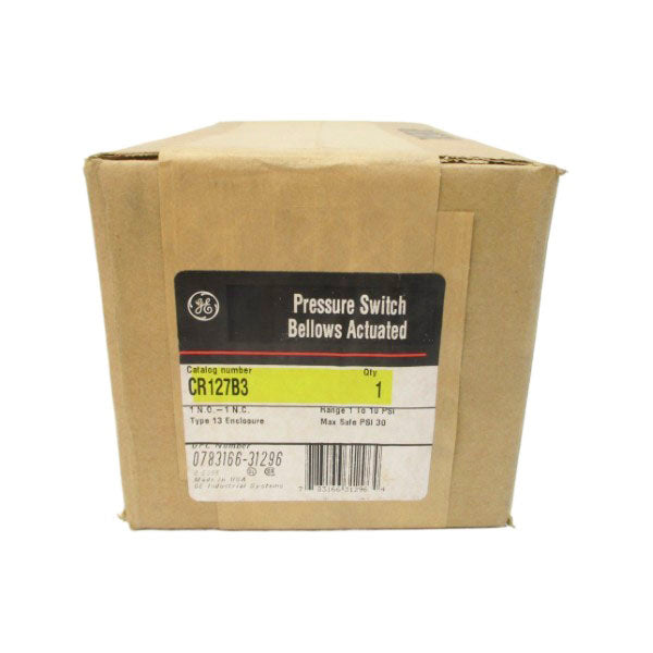 GENERAL ELECTRIC CR127B3 1-10PSI NSFS