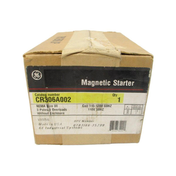 GENERAL ELECTRIC CR306A002 110/115-120V NSFS