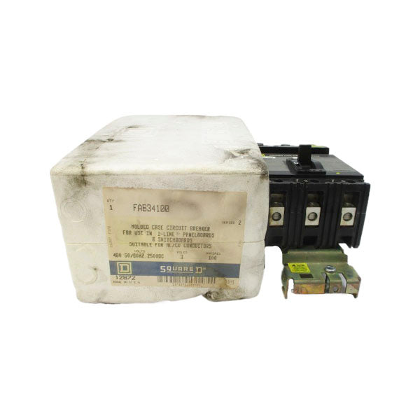 SQUARE D FAB34100 SER. 2 480VAC 100A NSMP
