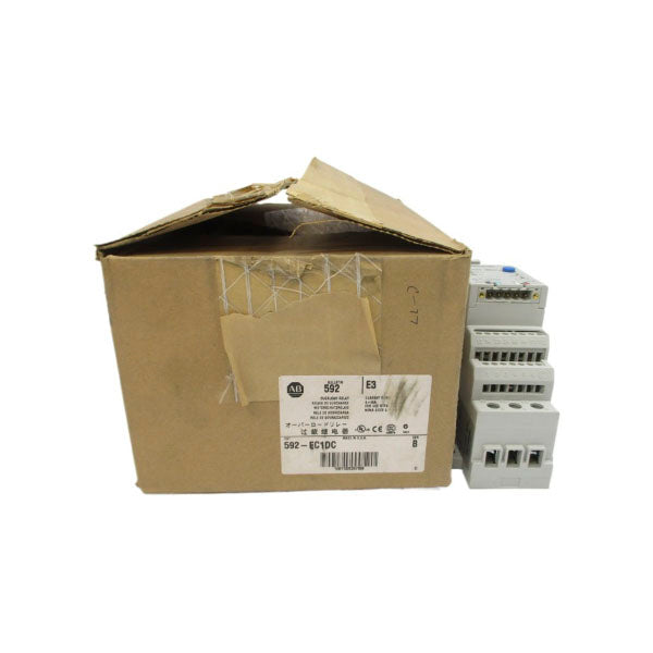 ALLEN BRADLEY 592-EC1DC SER. B 24VDC 9-45A (BR/WH) NSMP