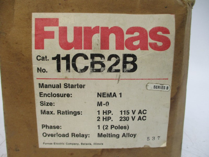 FURNAS 11CB2A SER. B 115/230VAC NSMP