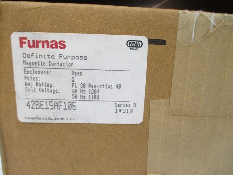 FURNAS 42BE15AF106 SER. B 110/120V 30A (PKG OF 6) NSMP