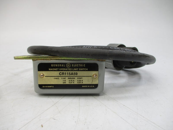 GENERAL ELECTRIC CR115A59 115/230VAC 0.75/0.27A NSMP