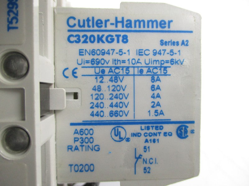 CUTLER HAMMER AE56BN0T1C SER. C1 24VDC 10A NSMP