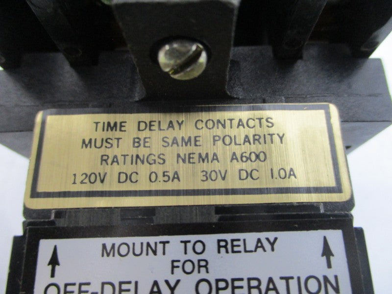 GENERAL ELECTRIC CR122B02022F SER. A 110/120V 0.5/1.0A 5-200S NSMP
